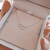 White Gold Ever Mine Necklace