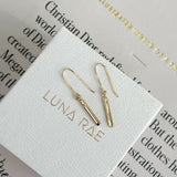 Picture of Luna Rae Solid 9k Gold Amore Earrings