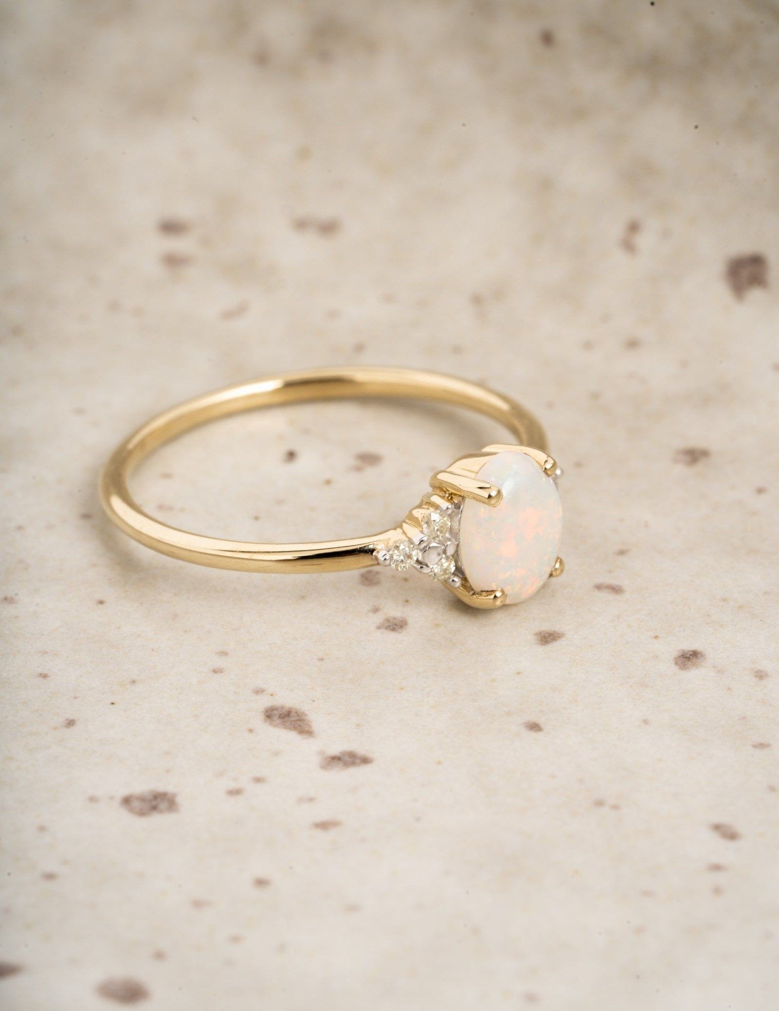 Picture of Luna Rae Solid 9k Gold Aurora Ring