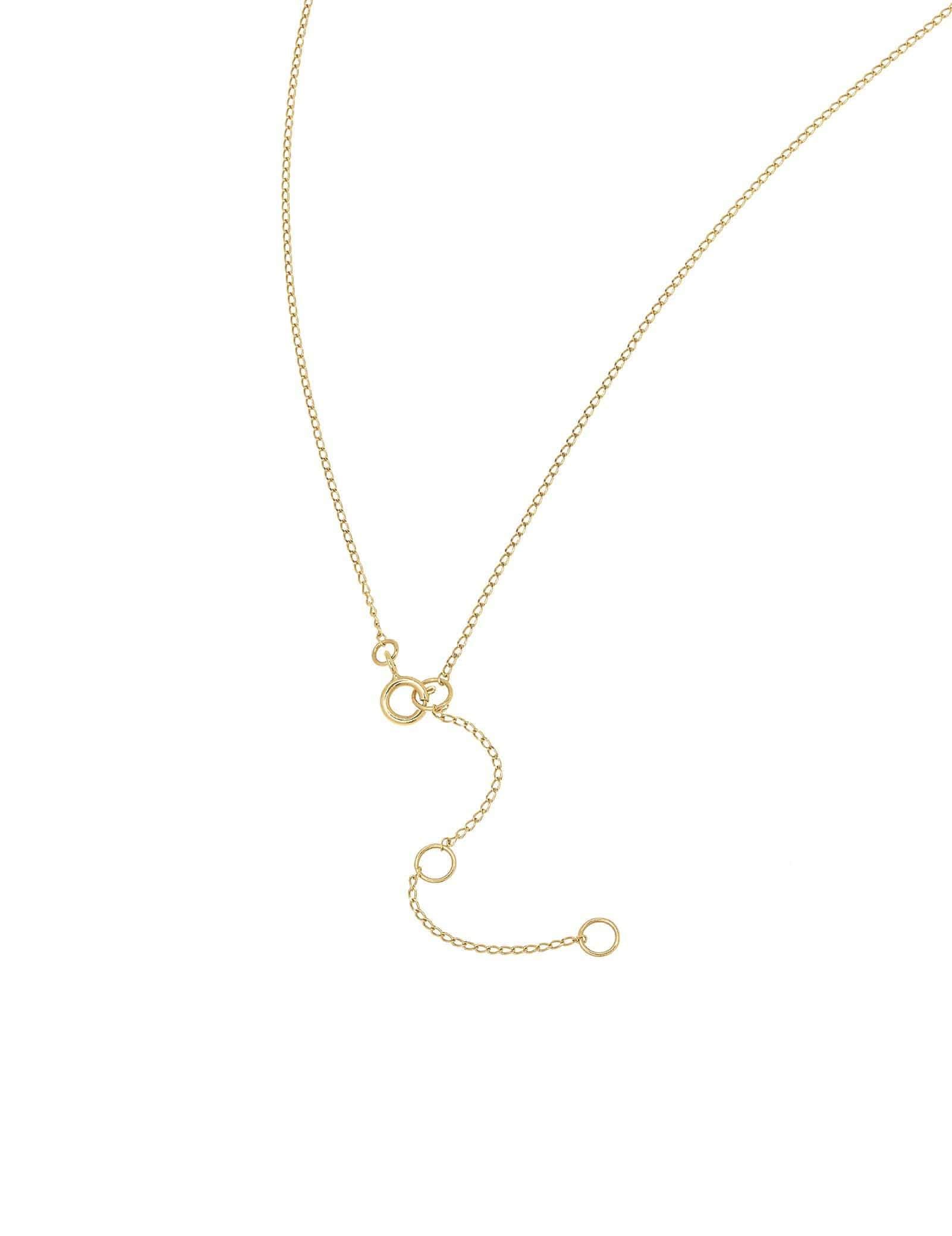 Picture of Luna Rae Solid 9k Gold Black Night Necklace