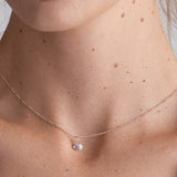 Picture of Luna Rae Solid 9k Gold Diamond Necklace