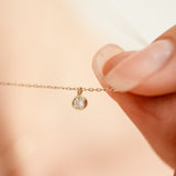 Picture of Luna Rae Solid 9k Gold Diamond Sky Necklace