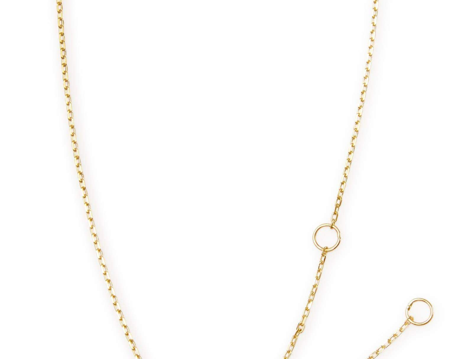 Picture of Luna Rae Solid 9k Gold Diamond Sky Necklace