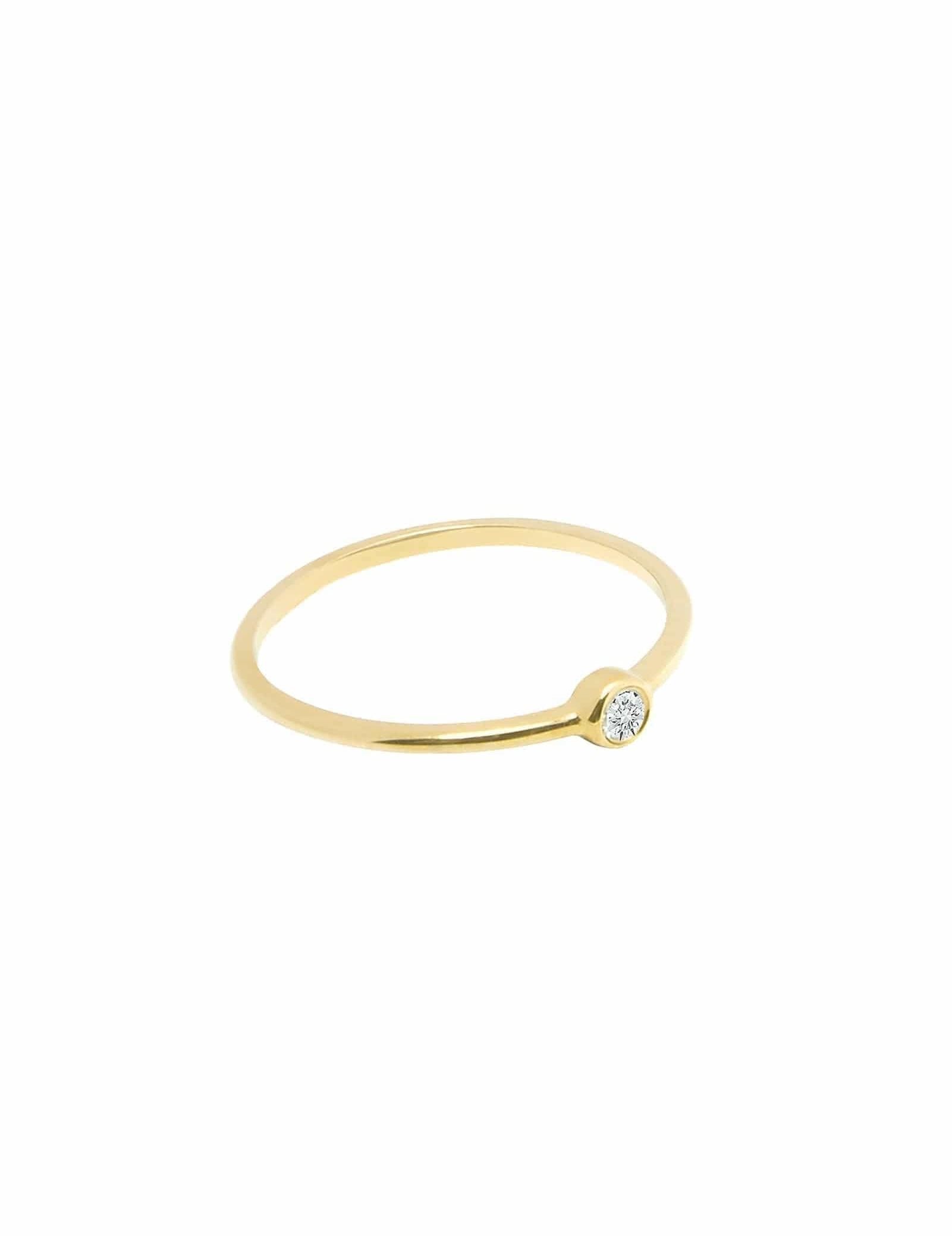 Picture of Luna Rae Solid 9k Gold Diamond Sky Ring