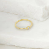 Picture of Luna Rae Solid 9k Gold Diamond Sky Ring