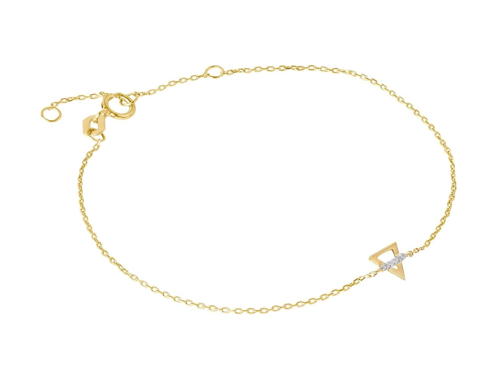 Picture of Luna Rae Solid 9k Gold Earth Element Bracelet