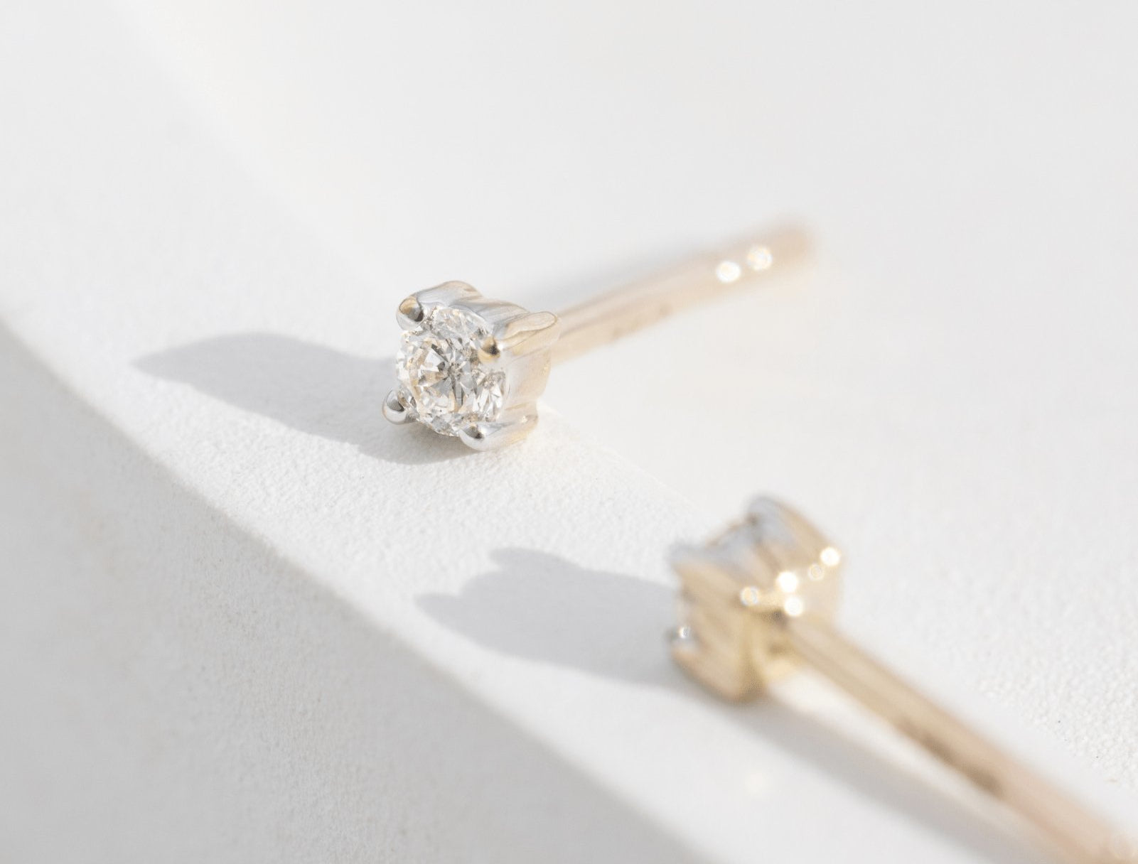 Picture of Luna Rae Solid 9k Gold Halley Studs