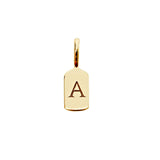 Picture of Luna Rae Yellow Gold Letter A