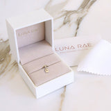 Picture of Luna Rae Yellow Gold Letter B