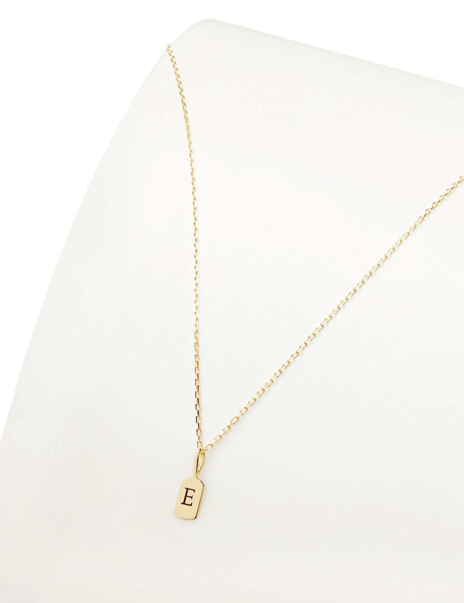 Picture of Luna Rae Yellow Gold Letter E