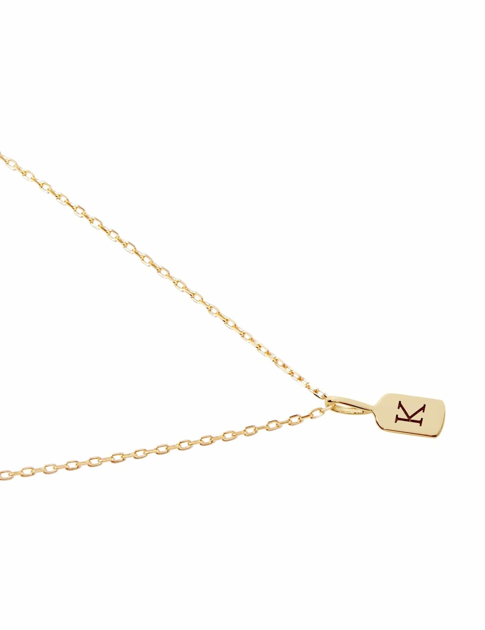 Picture of Luna Rae Yellow Gold Letter K