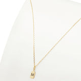 Picture of Luna Rae Yellow Gold Letter M