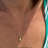 Yellow Gold Letter M