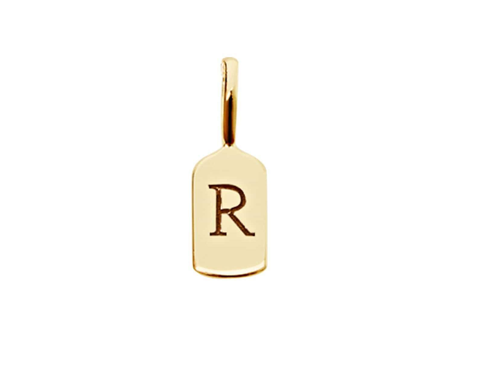 Picture of Luna Rae Solid 9k Gold Letter R