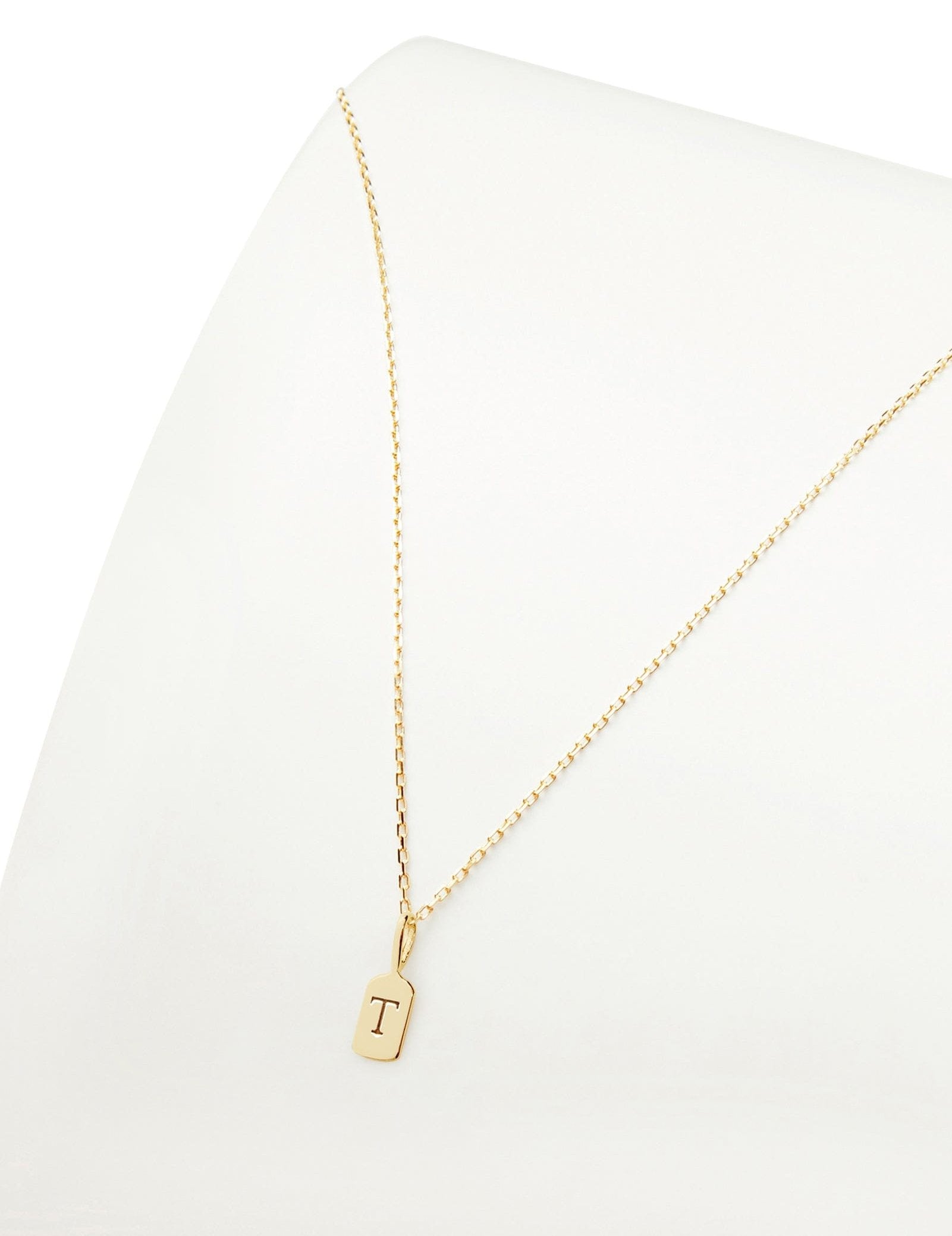 Picture of Luna Rae Yellow Gold Letter T