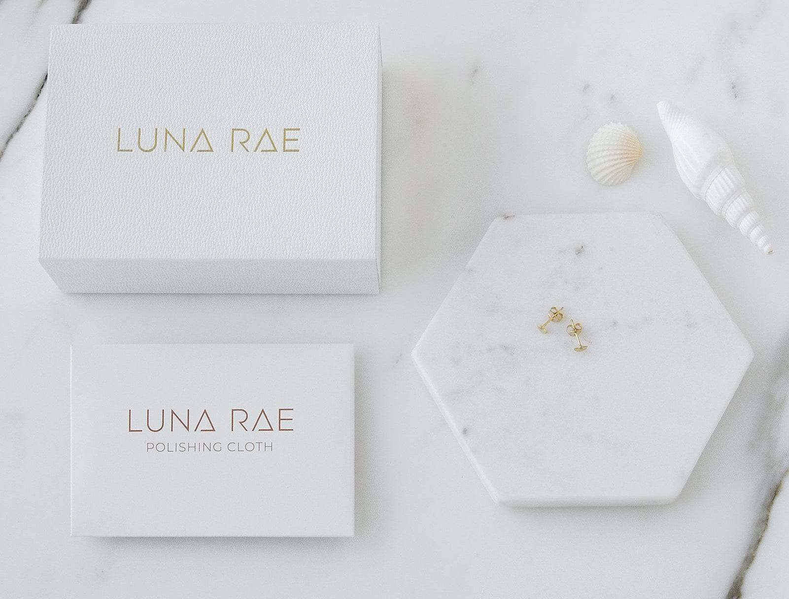 Picture of Luna Rae Solid 9k Gold Lost Star Studs