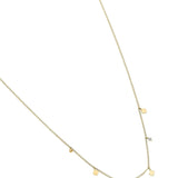 Picture of Luna Rae Solid 9k Gold Mirrored Stars Necklace