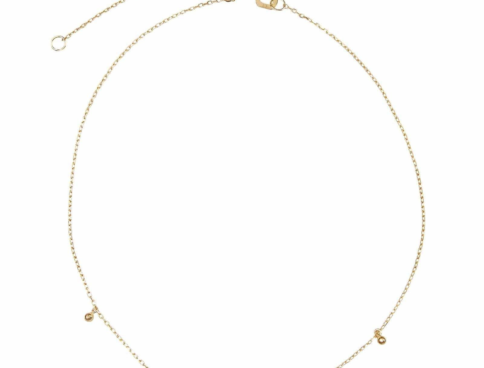 Picture of Luna Rae Solid 9k Gold Moondust Anklet