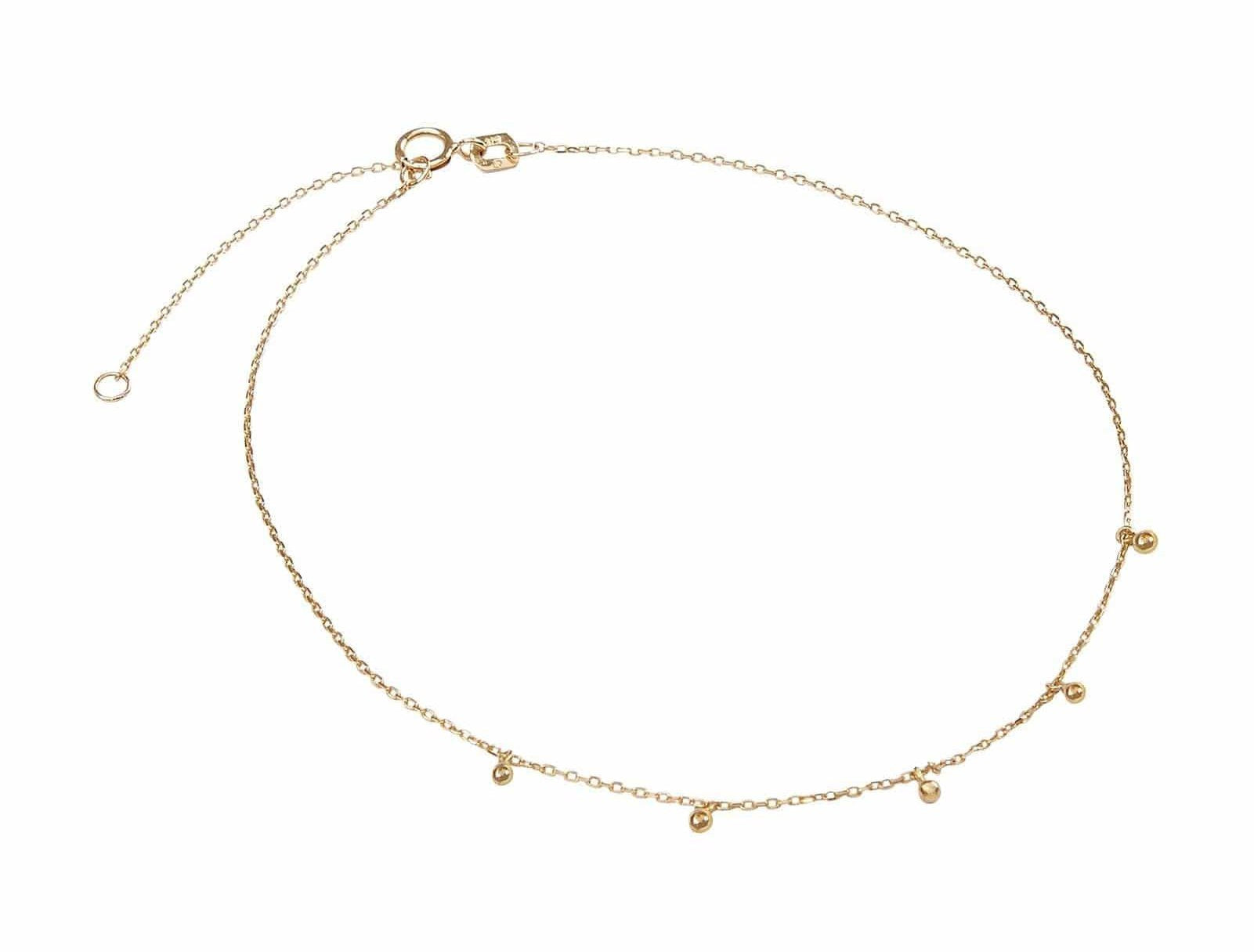 Picture of Luna Rae Solid 9k Gold Moondust Anklet