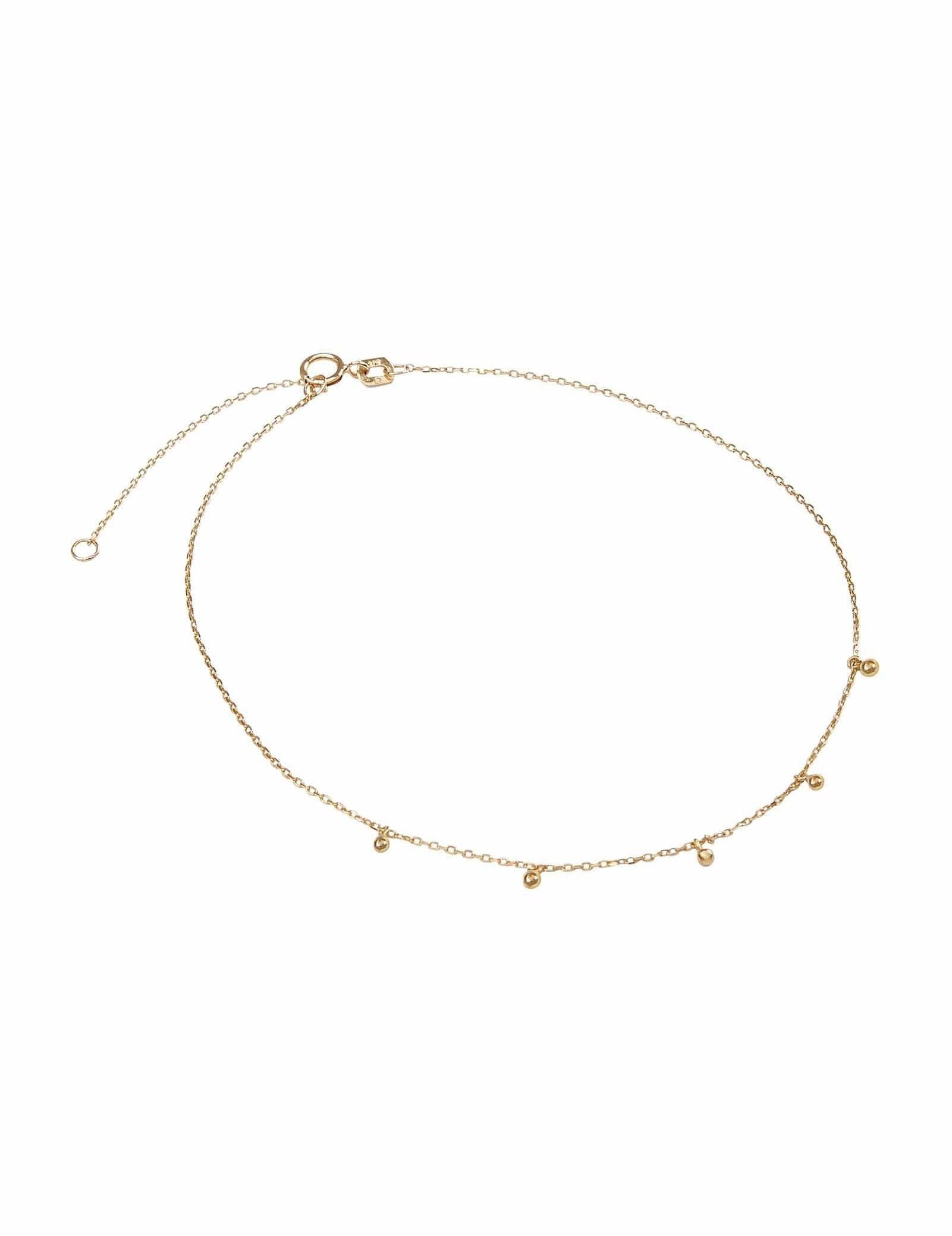 Picture of Luna Rae Solid 9k Gold Moondust Anklet