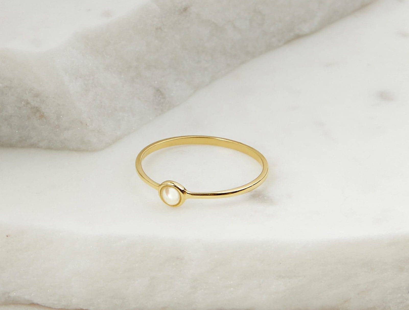 Picture of Luna Rae Solid 9k Gold Moonglade Ring