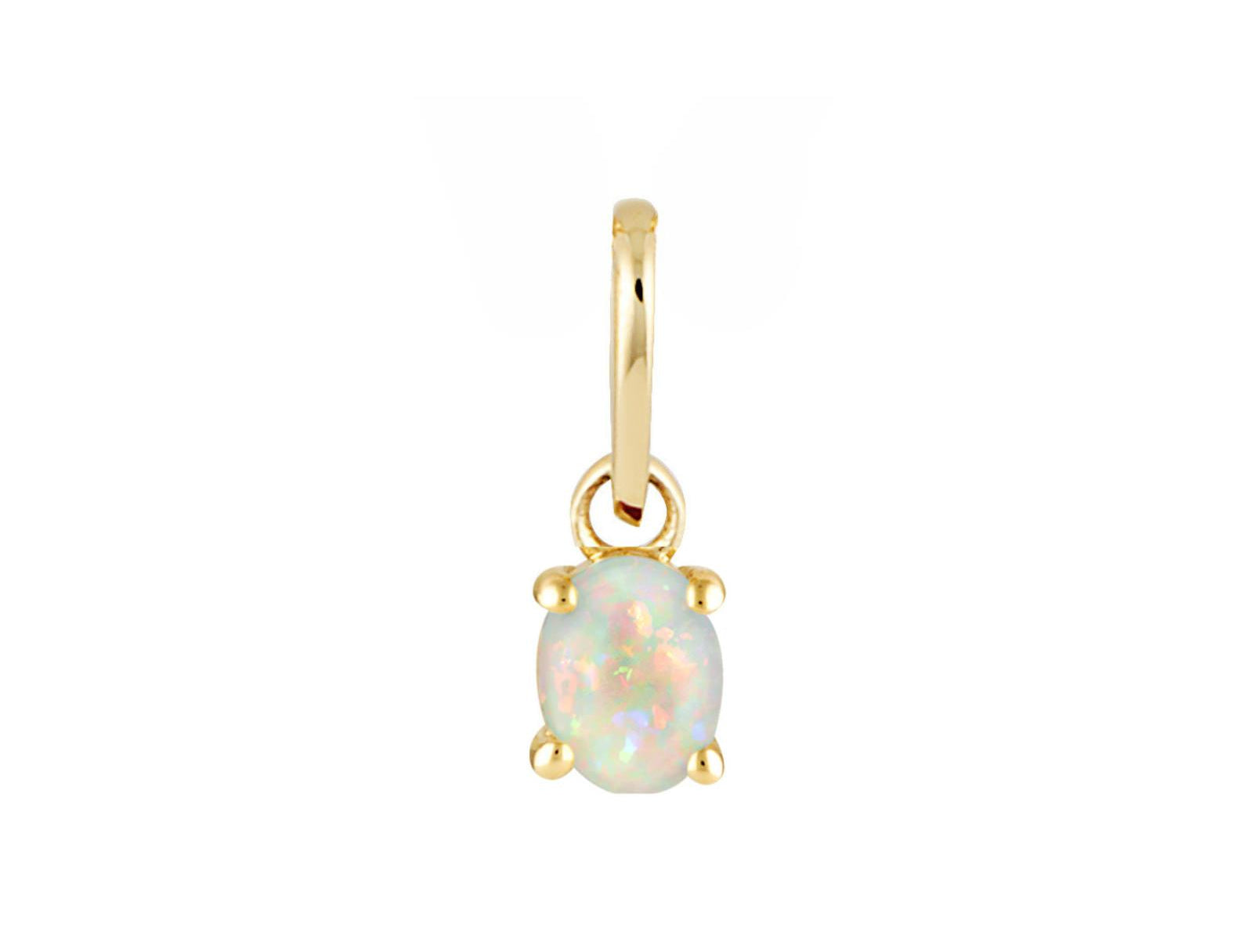 Picture of Luna Rae Solid 9k Gold Opal Necklace