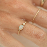 Picture of Luna Rae Solid 9k Gold Higher Love Ring