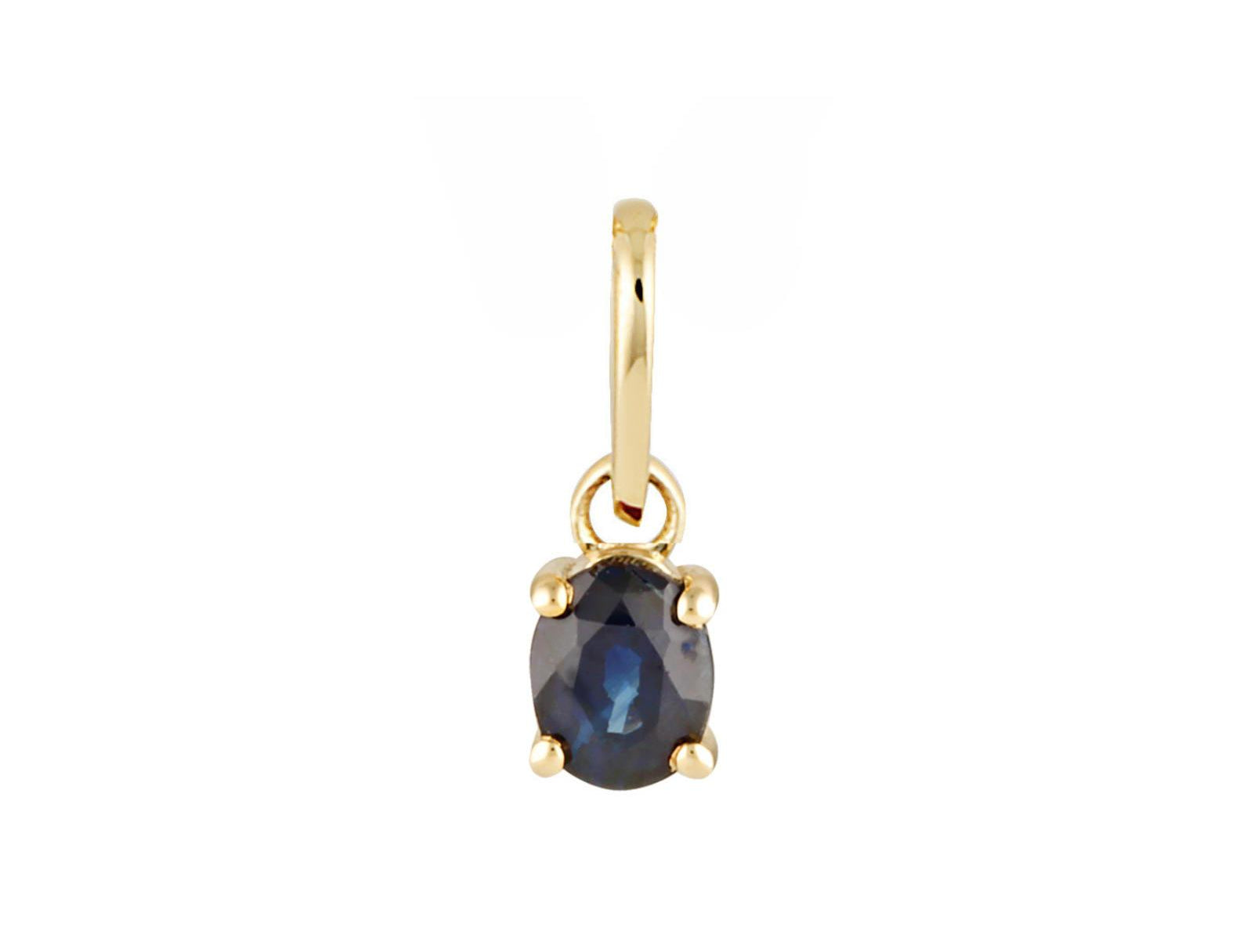 Picture of Luna Rae Solid 9k Gold Sapphire Necklace