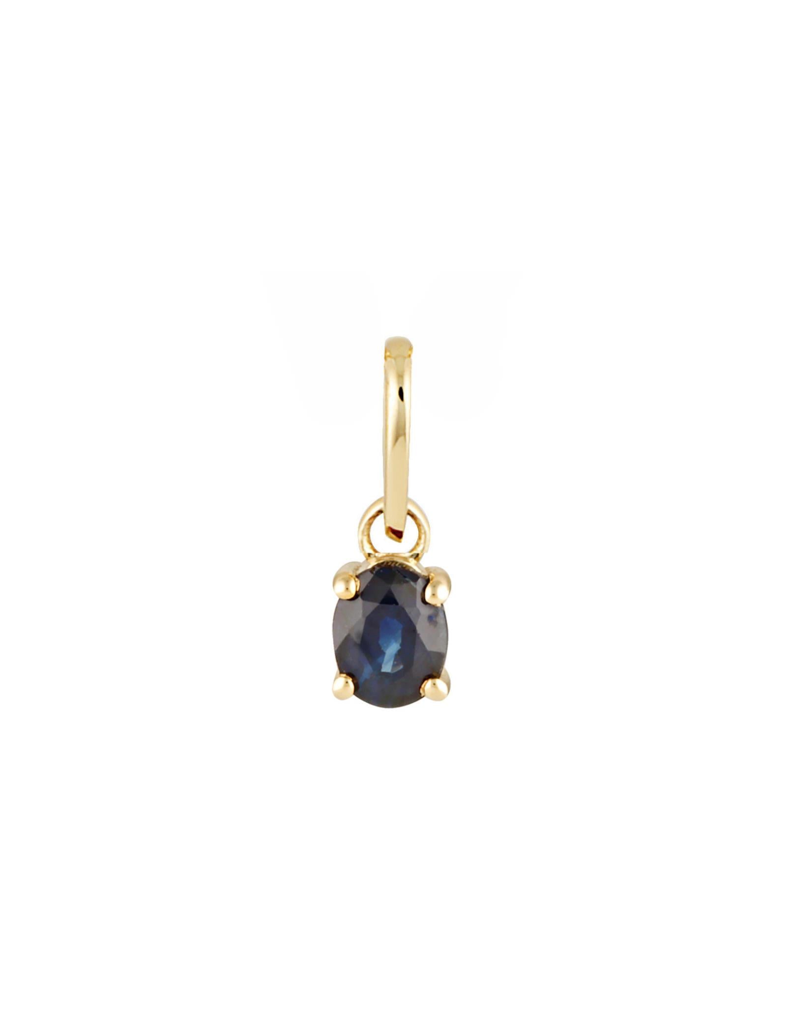 Picture of Luna Rae Solid 9k Gold Sapphire Necklace