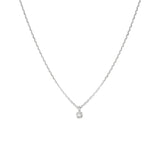 Silver Diamond Sky Necklace