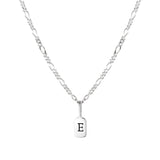 Silver Letter E