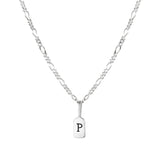 Silver Letter P