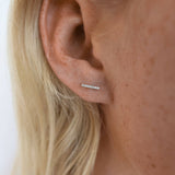 Silver Sophia Studs