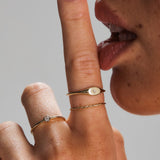 Picture of Luna Rae Solid 9k Gold Sol Ring