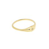 Picture of Luna Rae Solid 9k Gold Sol Ring