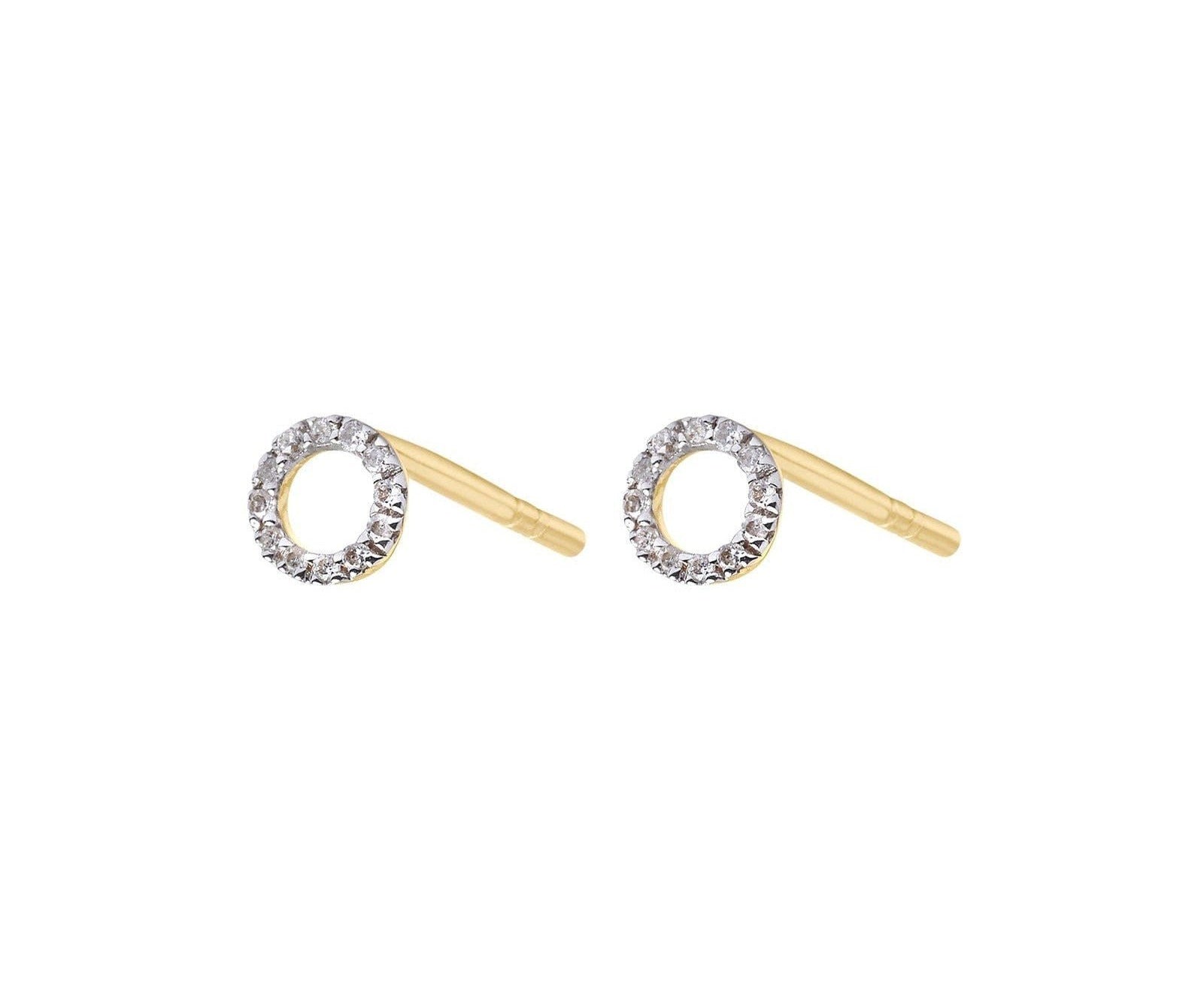 Picture of Luna Rae Solid 9k Gold Spirit Element Studs