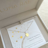 Picture of Luna Rae Yellow Gold Stars of Aquarius