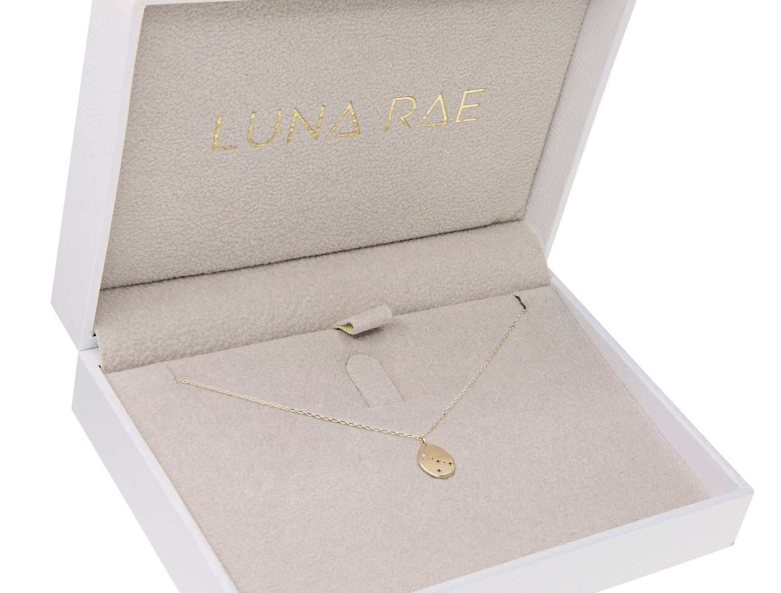 Picture of Luna Rae Solid 9k Gold Stars of Cancer