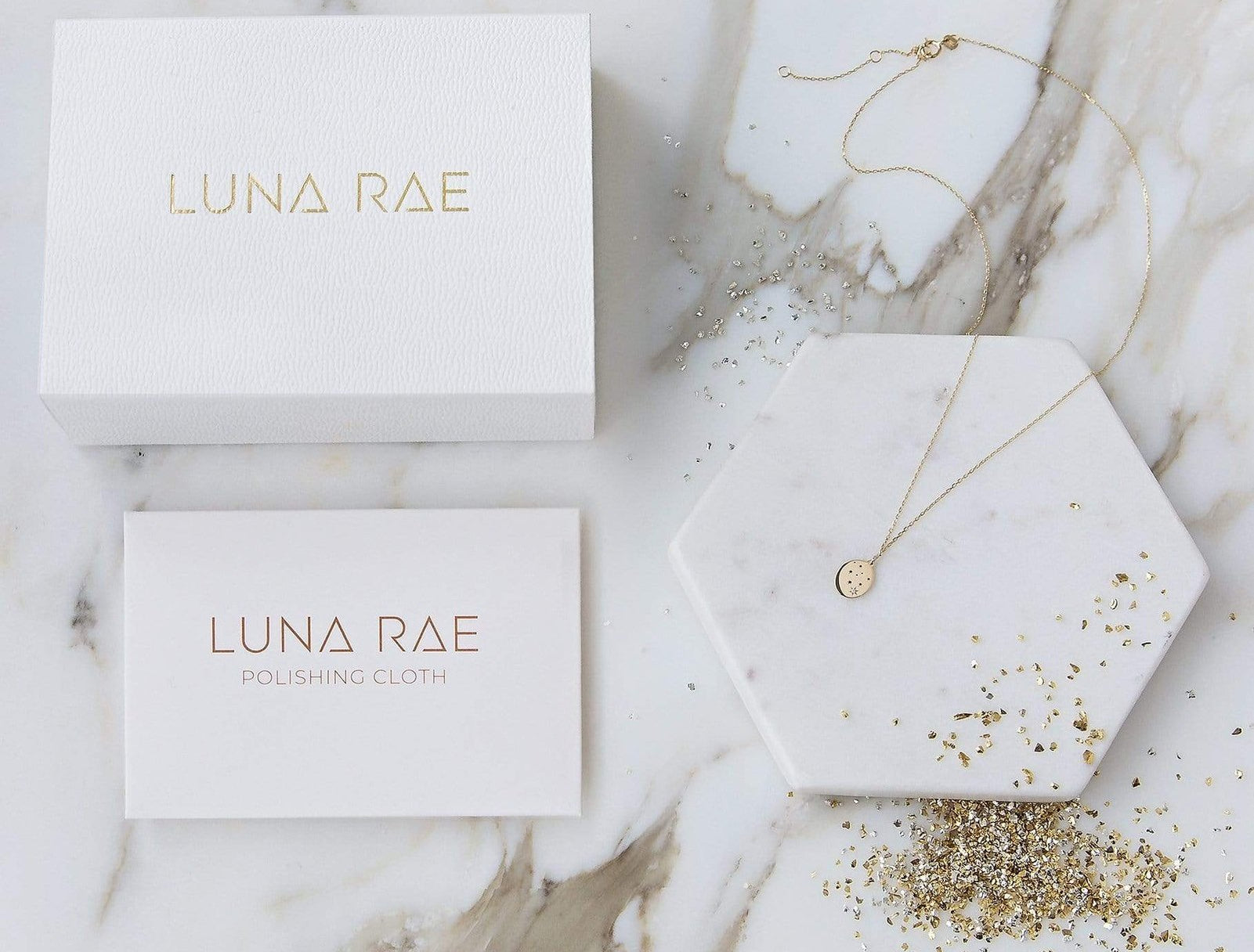 Picture of Luna Rae Solid 9k Gold Stars of Leo