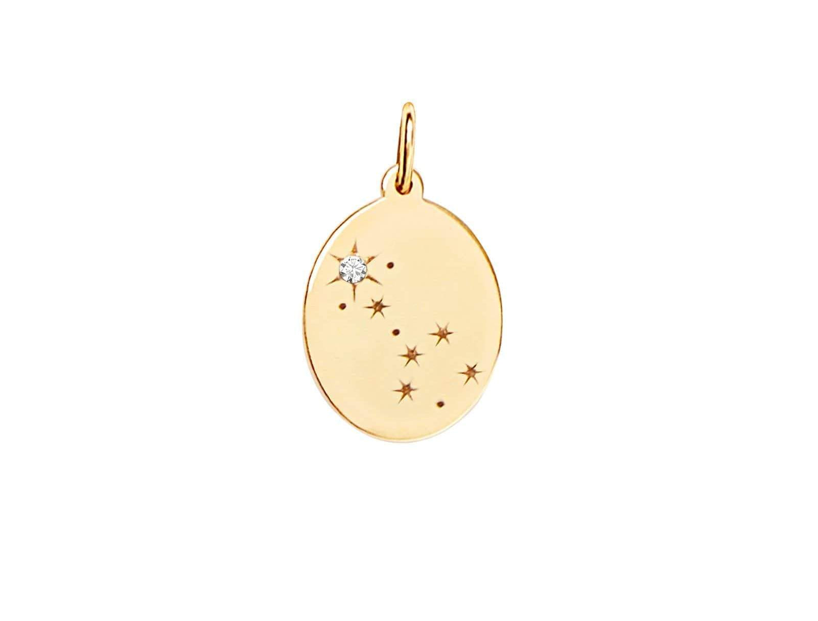 Picture of Luna Rae Solid 9k Gold Stars of Scorpio