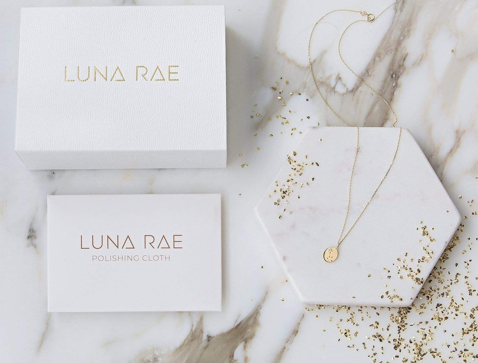 Picture of Luna Rae Solid 9k Gold Stars of Scorpio