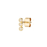 Picture of Luna Rae Solid 9k Gold Vivian Studs