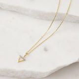 Picture of Luna Rae Solid 9k Gold Water Element Necklace