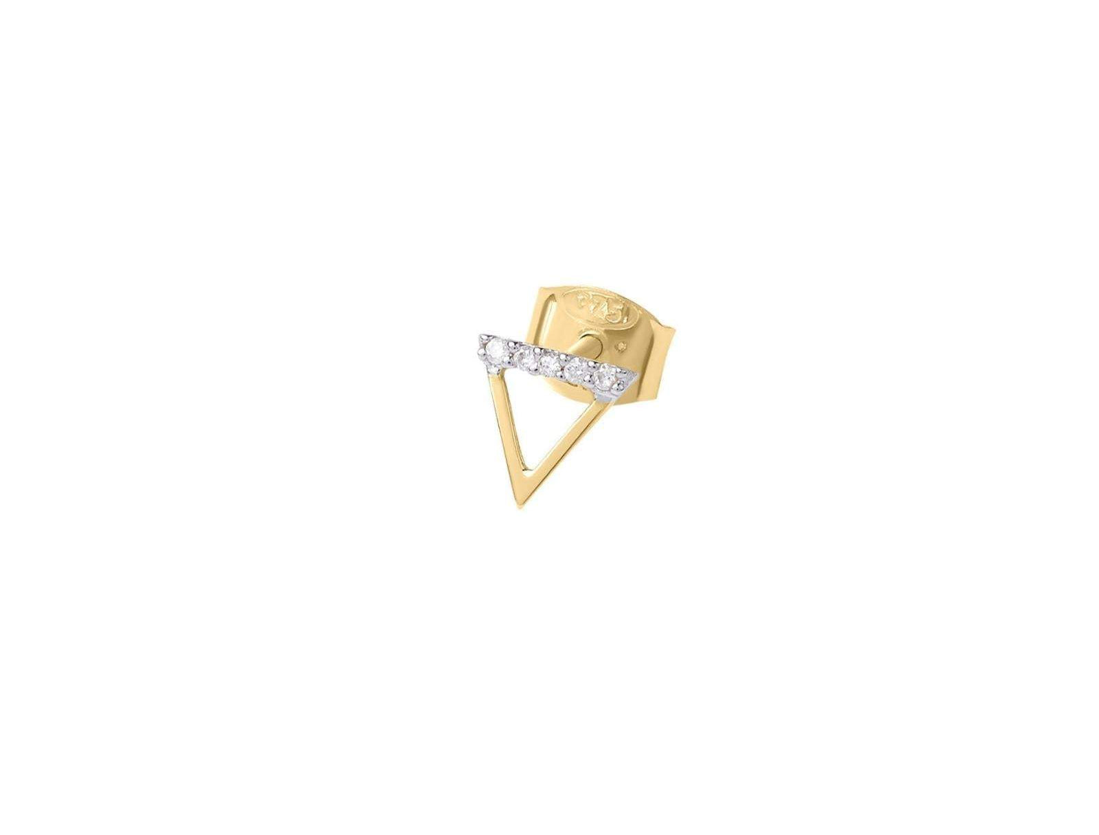 Picture of Luna Rae Solid 9k Gold Water Element Studs