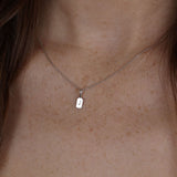 Picture of Luna Rae White Gold Letter J