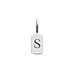 Picture of Luna Rae White Gold Letter S