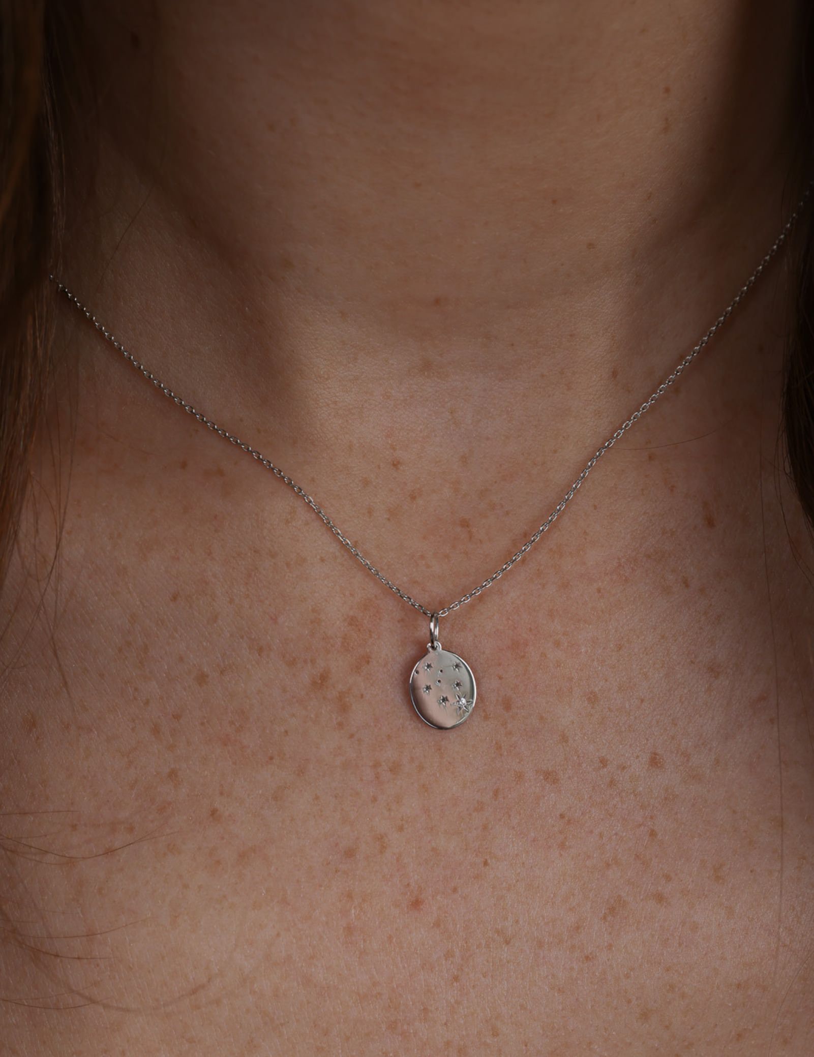 Picture of Luna Rae White Gold Stars Of Leo